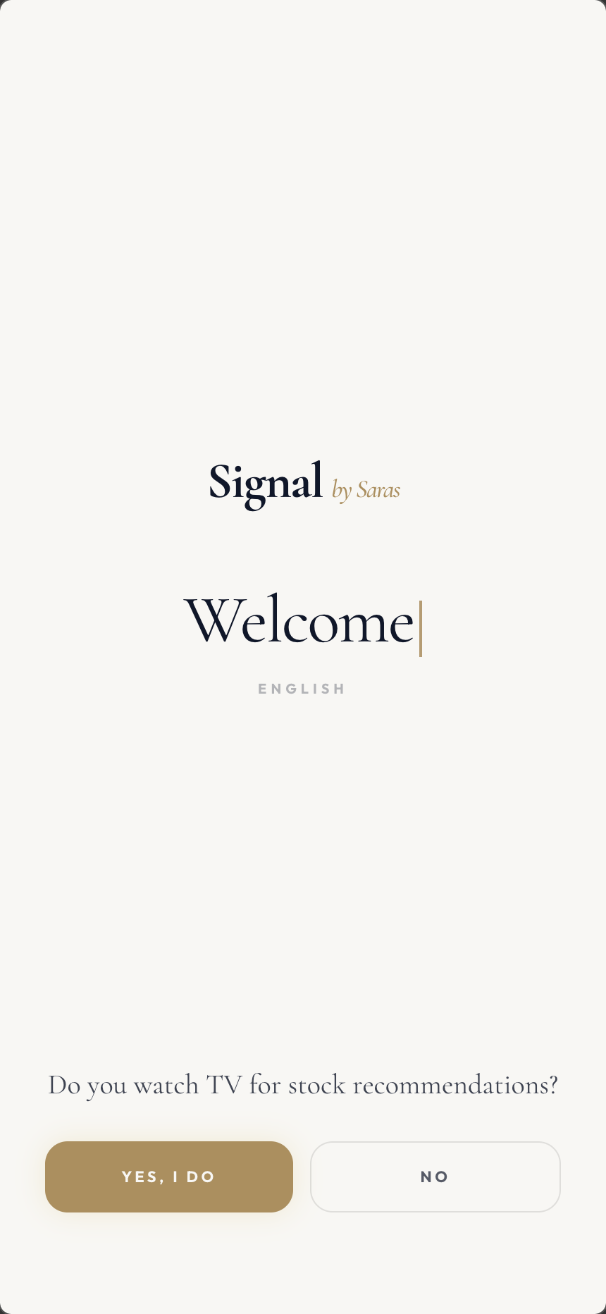 Signal by Saras preview